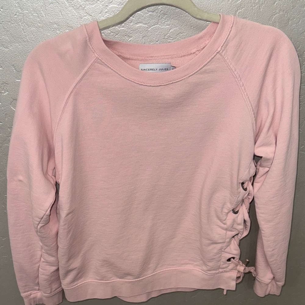 Sincerely Jules Light Pink Sweatshirt